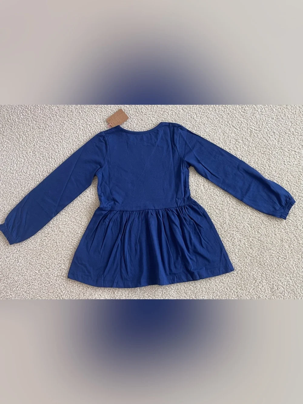NWT Mini Boden Girls 2pc Tunic & Leggings Set Witch Halloween Blue 7-8y